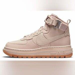 👟✨ Nike Air Force 1 High Utility 2.0 Fossil Stone Platform Sneakers 8.5 ✨👟